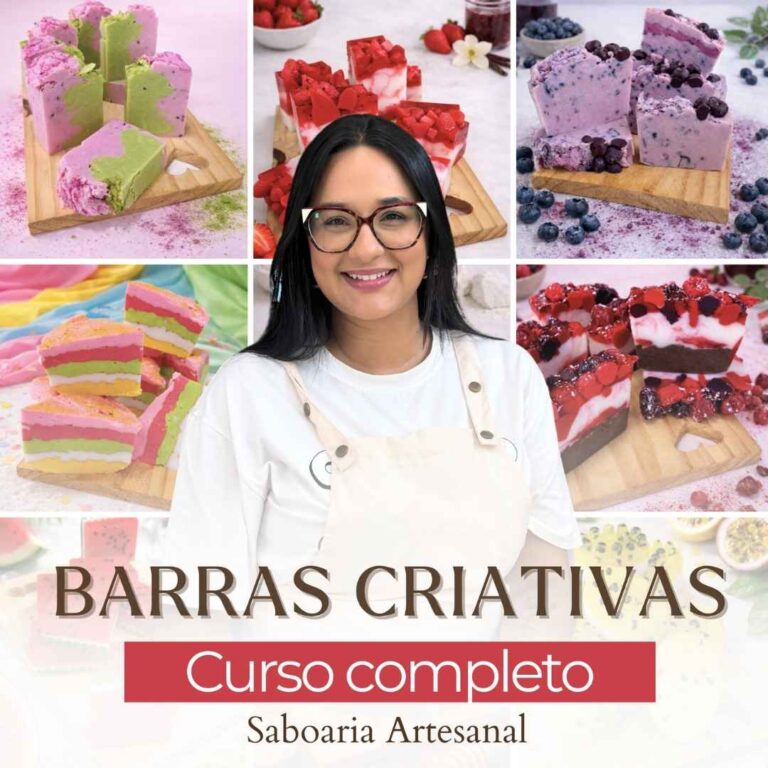 Sabonetes em Barras Criativas