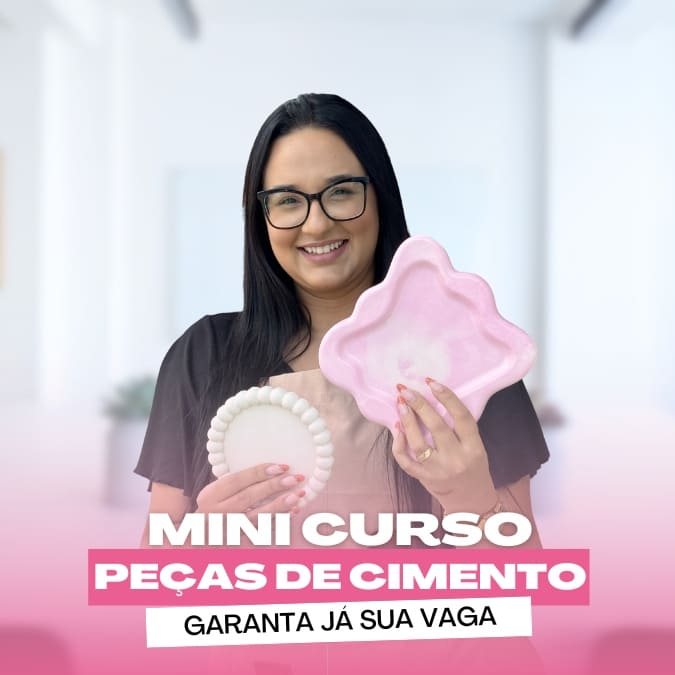 Mini Curso Peças de Cimento